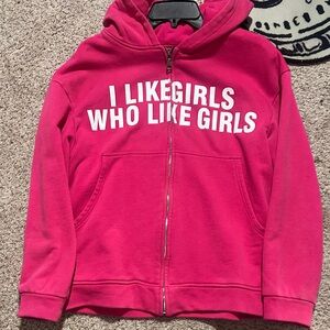 I like girls who like girls hoodie Size:S